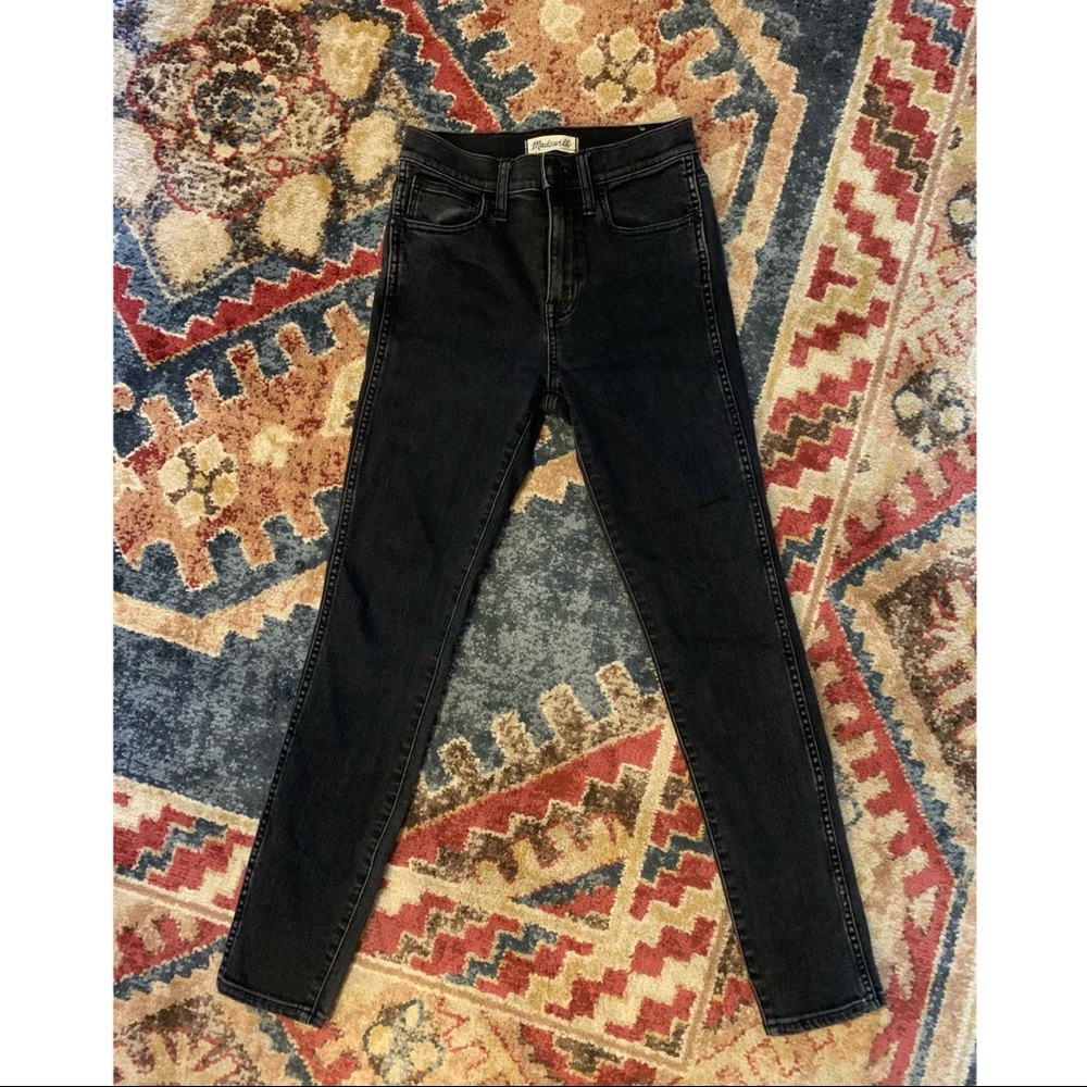 Madewell high rise skinny jeans